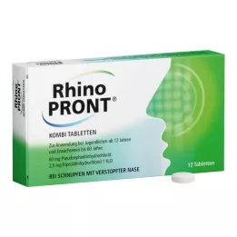 RHINOPRONT Comprimés combinés, 12 pc