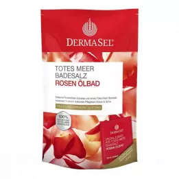 DERMASEL Sels de bain de la Mer Morte+Rose SPA, 1 P
