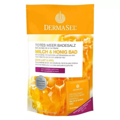 DERMASEL Sels de bain de la mer Morte+lait&Miel SPA, 1 p DERMASEL Sels de bain de la mer Morte+lait&Miel SPA, 1 p