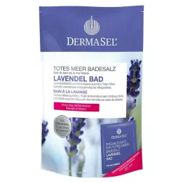 DERMASEL Sels de bain de la Mer Morte+Lavande SPA, 1 pc