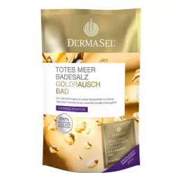DERMASEL Sels de bain de la Mer Morte+Or EXCLUSIF, 1 pc