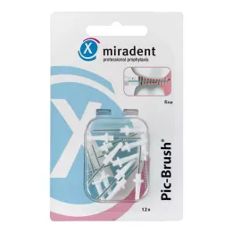 PIC BRUSH Bande interdentaire de rechange 2 mm blanc, 12 pces