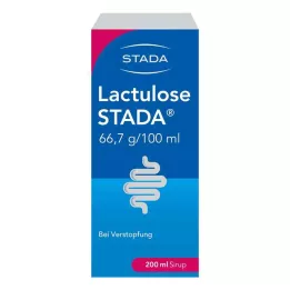 Lactulose STADA 66,7 g/100 ml sirop pour la constipation (200 ml)