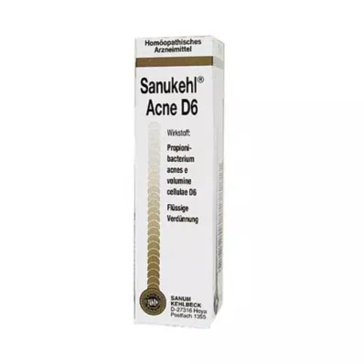 Sanukehl Acné D 6 gouttes, 10 ml