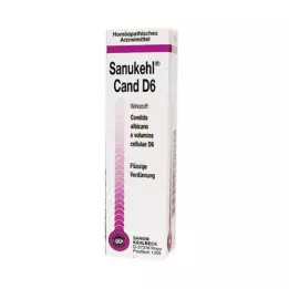SANUKEHL Cand D 6 gouttes, 10 ml