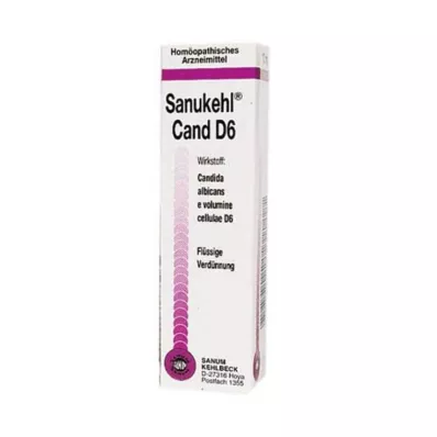 SANUKEHL Cand D 6 gouttes, 10 ml