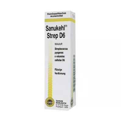 SANUKEHL Strep D 6 gouttes, 10 ml