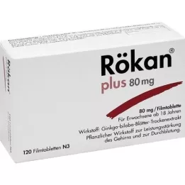 RÖKAN Plus 80 mg comprimés pelliculés, 120 comprimés