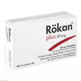 RÖKAN Plus 80 mg comprimés pelliculés, 120 comprimés