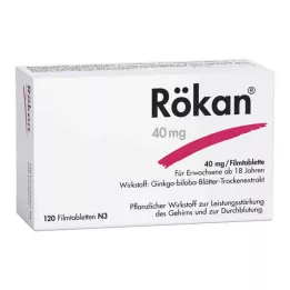RÖKAN 40 mg Comprimés pelliculés, 120 pc