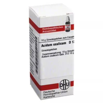 DHU Acidum oxalicum D 12 globules, 10 g