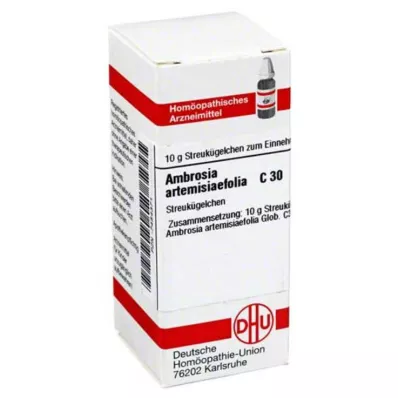 AMBROSIA ARTEMISIAEFOLIA C 30 globules, 10 g