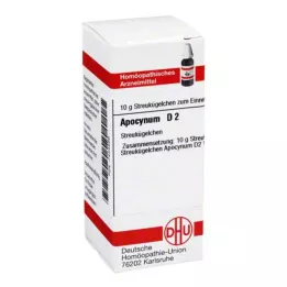 APOCYNUM Globules D 2, 10 g