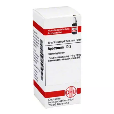 APOCYNUM Globules D 2, 10 g