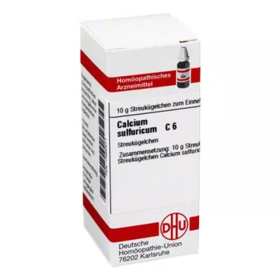 DHU Calcium sulfuricum C 6 globules, 10 g