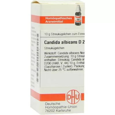 CANDIDA ALBICANS D 200 globules, 10 g CANDIDA ALBICANS D 200 globules, 10 g