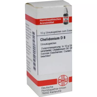 DHU Chelidonium D 8 globules, 10 g