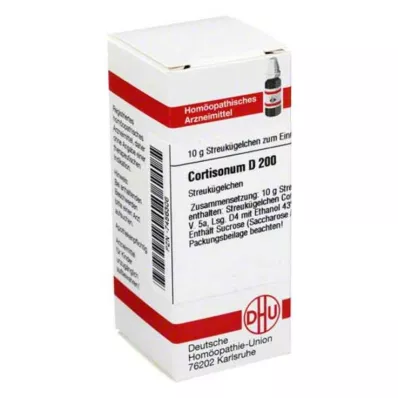 CORTISONUM D 200 globules, 10 g CORTISONUM D 200 globules, 10 g