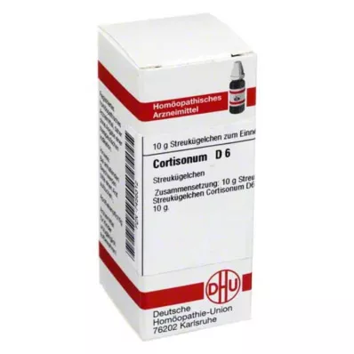 DHU Cortisonum D 6 globules, 10 g DHU Cortisonum D 6 globules, 10 g