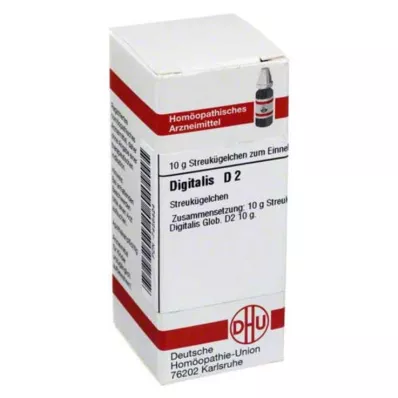 DHU Digitale D 2 globules, 10 g