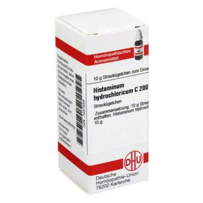 DHU Histaminum hydrochloricum C 200 globules, 10 g DHU Histaminum hydrochloricum C 200 globules, 10 g