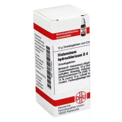 HISTAMINUM hydrochloricum D 4 globules, 10 g