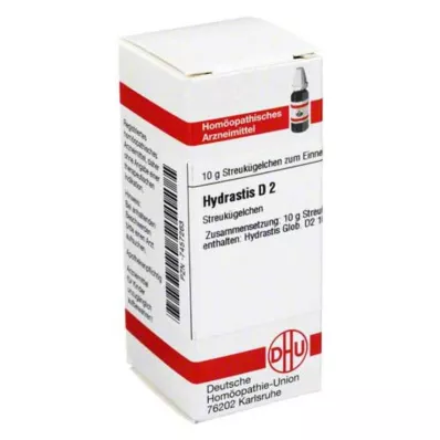 DHU Hydrastis D 2 globules, 10 g