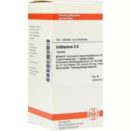 ICHTHYOLUM Comprimés D 6, 200 pc