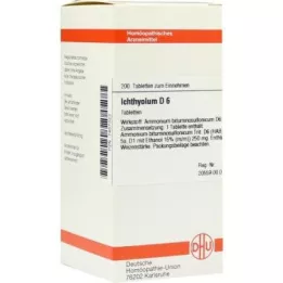 ICHTHYOLUM Comprimés D 6, 200 pc