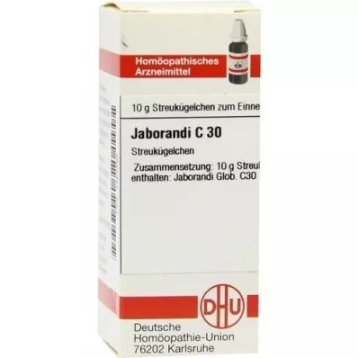 JABORANDI C 30 globules, 10 g