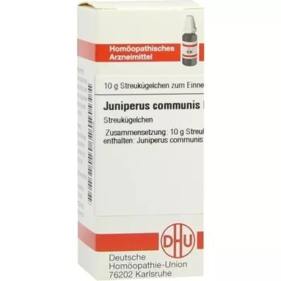 JUNIPERUS COMMUNIS Globules D 6, 10 g