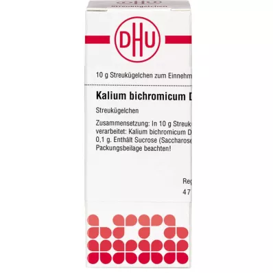 KALIUM BICHROMICUM Globules D 1000, 10 g