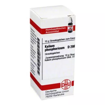 KALIUM PHOSPHORICUM D 200 globules, 10 g