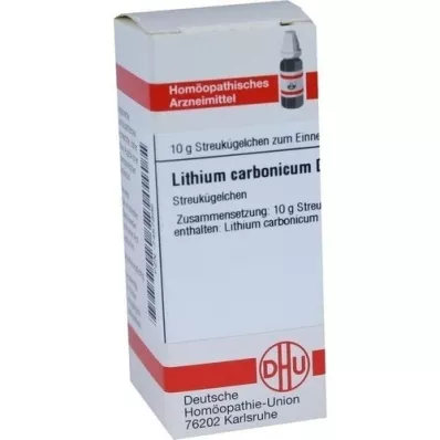 LITHIUM CARBONICUM Globules D 12, 10 g