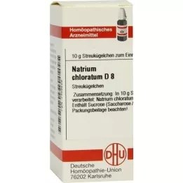 NATRIUM CHLORATUM Globules D 8, 10 g