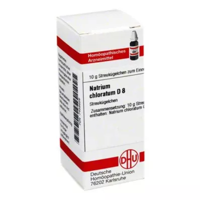 NATRIUM CHLORATUM Globules D 8, 10 g
