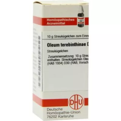 OLEUM TEREBINTHINAE D 30 globules, 10 g