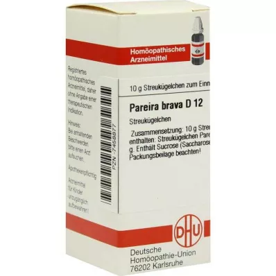 PAREIRA BRAVA Globules D 12, 10 g