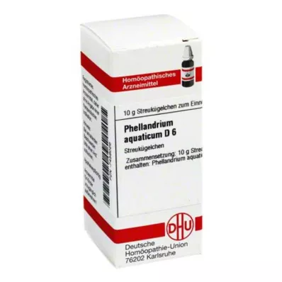 PHELLANDRIUM AQUATICUM Globules D 6, 10 g