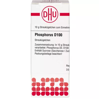 PHOSPHORUS D 100 globules, 10 g