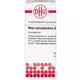 RHUS TOXICODENDRON Globules D 1000, 10 g