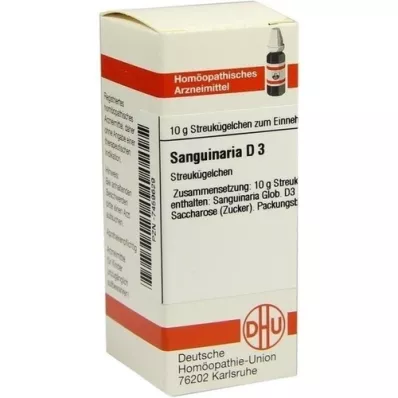 SANGUINARIA Globules D 3, 10 g