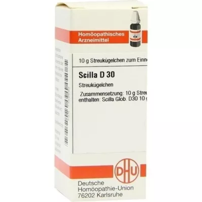 SCILLA D 30 globules, 10 g