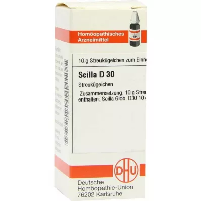 SCILLA D 30 globules, 10 g