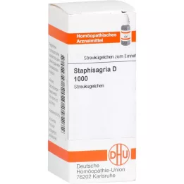 STAPHISAGRIA Globules D 1000, 10 g