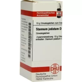 STANNUM JODATUM Globules D 12, 10 g