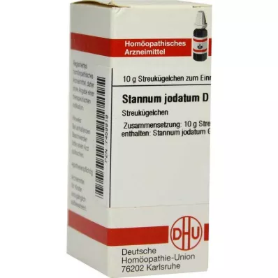 STANNUM JODATUM Globules D 12, 10 g