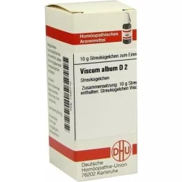 VISCUM ALBUM Globules D 2, 10 g