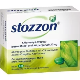STOZZON Comprimés enrobés de chlorophylle, 100 comprimés