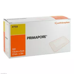 PRIMAPORE Pansement 5x7,5 cm stérile, 100 pces